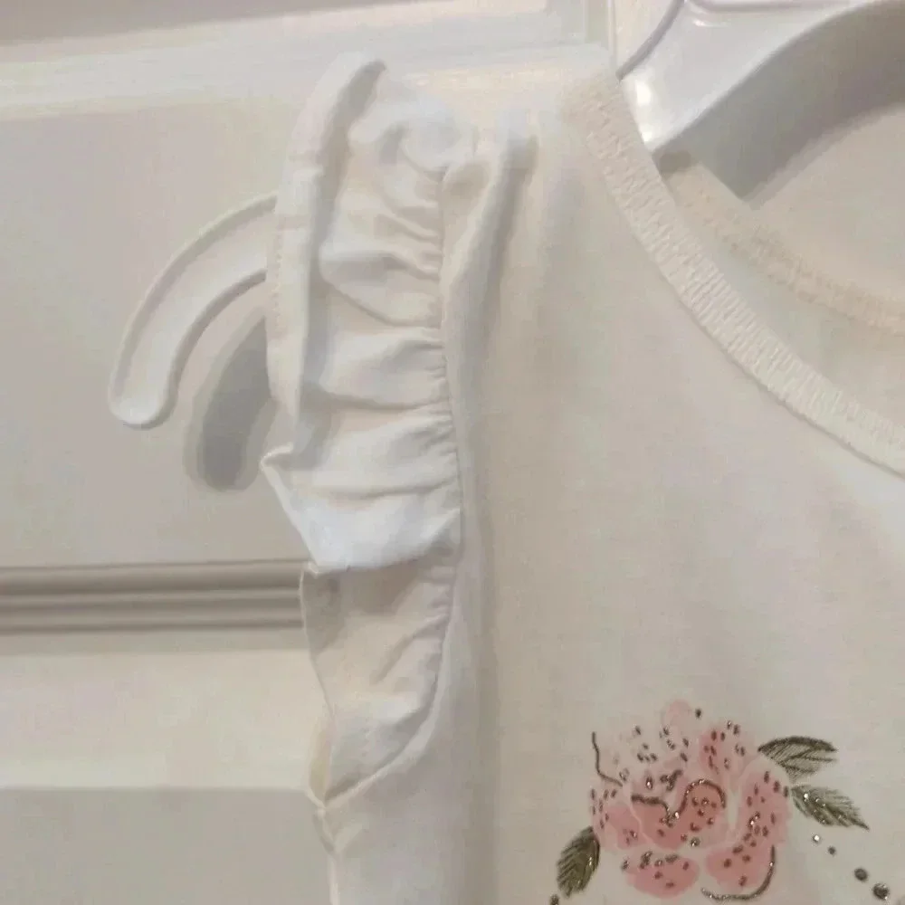 Toddler Girl Carter's Happy Day Flutter Tee